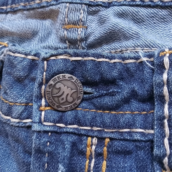 MEK Denim Anchorage Lowrise Bootcut Jeans size 27 - Picture 7 of 8